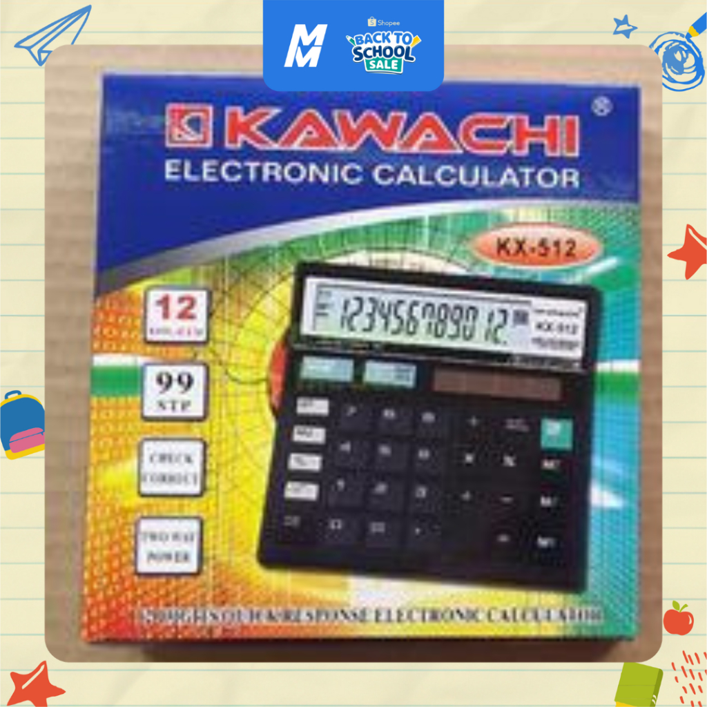 

Kalkulator Kawachi KX-512 | KAWACHI KX-512 12 DIGIT