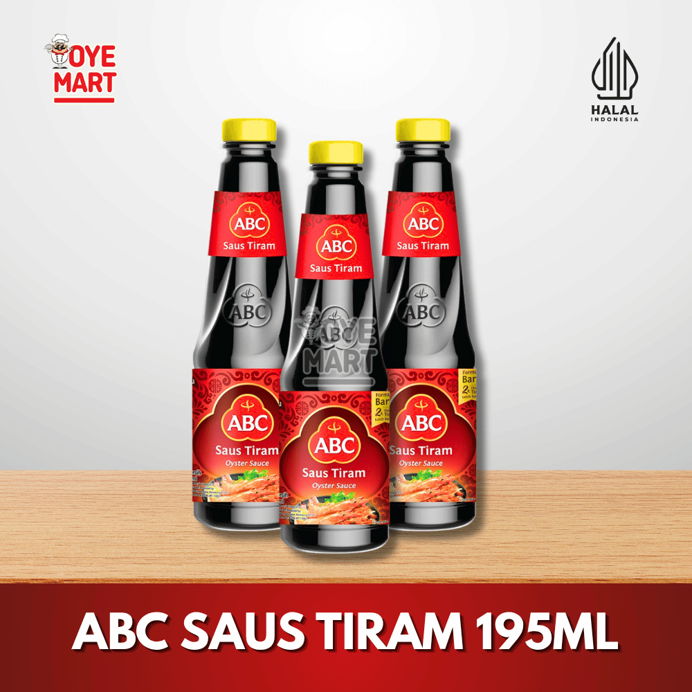 

ABC SAUS TIRAM 195ML / OYSTER SAUCE PROMO