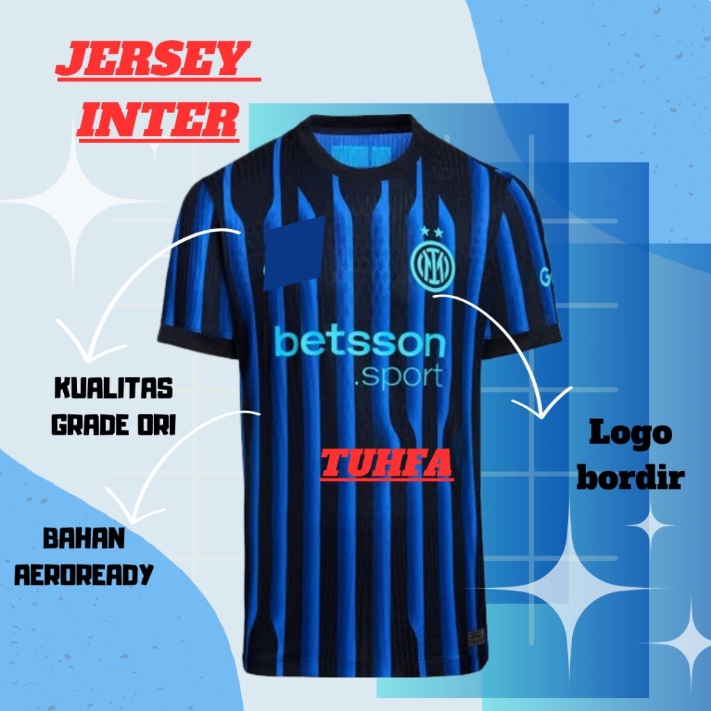 Jersey inter_Milan_grade ORI home away 3rd 4th musim 2024 2025 2026 baju bola inter kaos bola dewasa