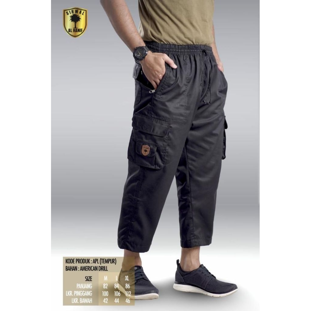 sirwal dewasa tebal APL al hanif/Celana sirwal tempur dewasa al hanif/celana sirwal bahan tebal/sirw