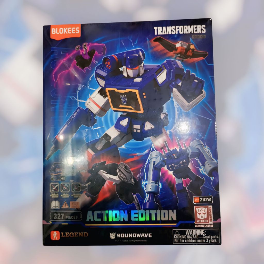 Blokees Action Edition Transformers Soundwave