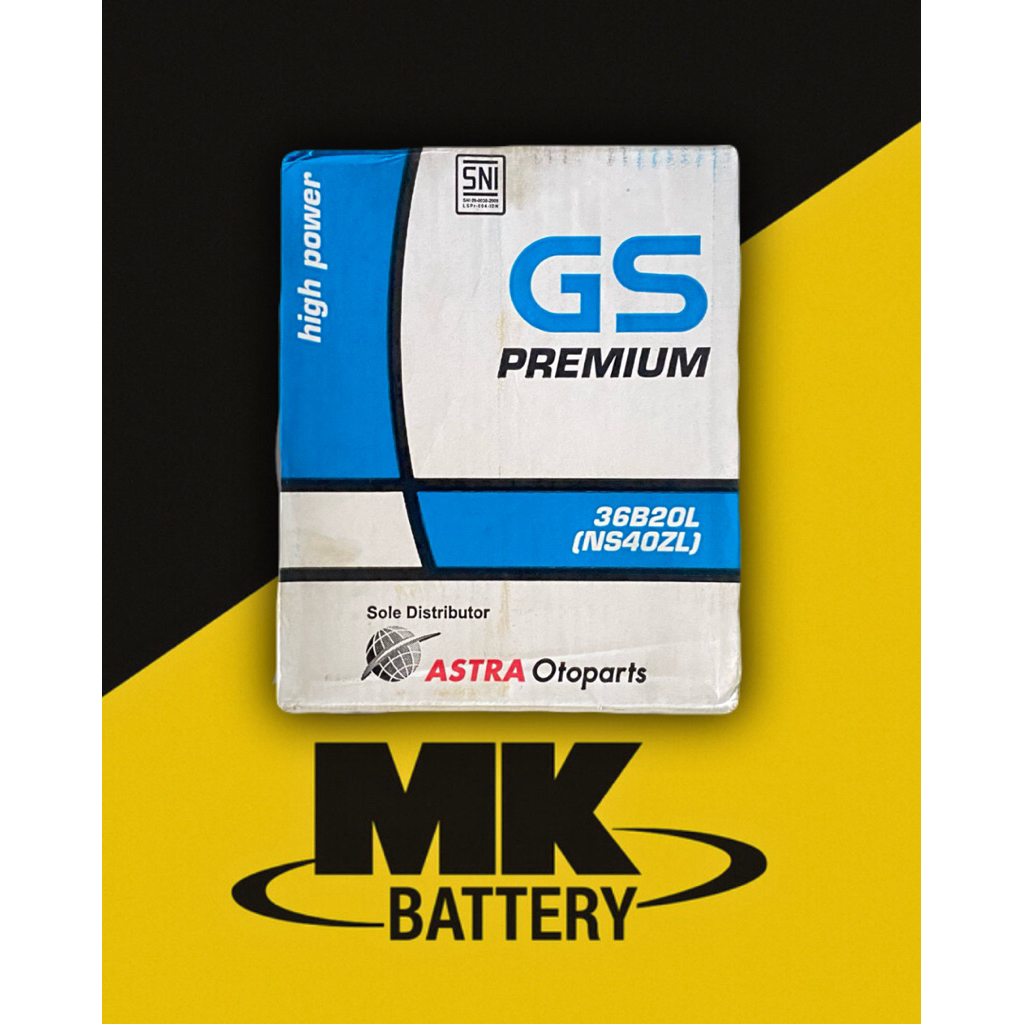 Aki GS Premium NS40ZL,Aki mobil NS40ZL,Aki GS Astra Premium,Aki NS40ZL untuk Agya Ayla,Ak i GS Premi