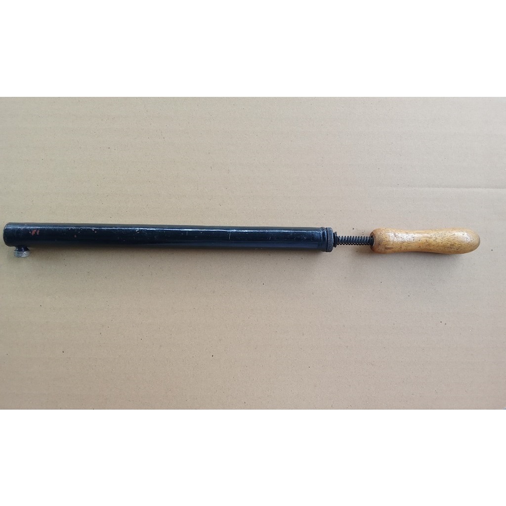 Pompa Sepeda Onthel Gagang Kayu