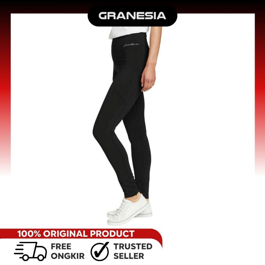 (Granesia) Eddie Bauer Women's Trail Tight Legging|Celana Olahraga Yoga Legging Running