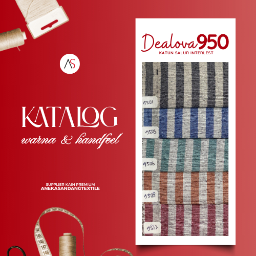 

Katalog Warna kain katun Dealova D.50 Aneka Sandang Textile