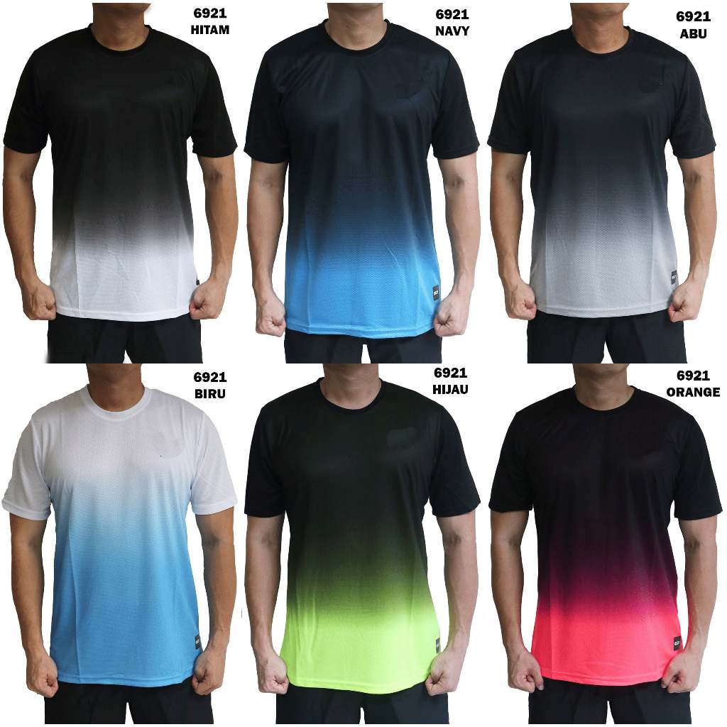Kaos Olahraga Pria Nike 6921 Training Import Baju Gym Fitness Sepeda Gowes Cowok Murah
