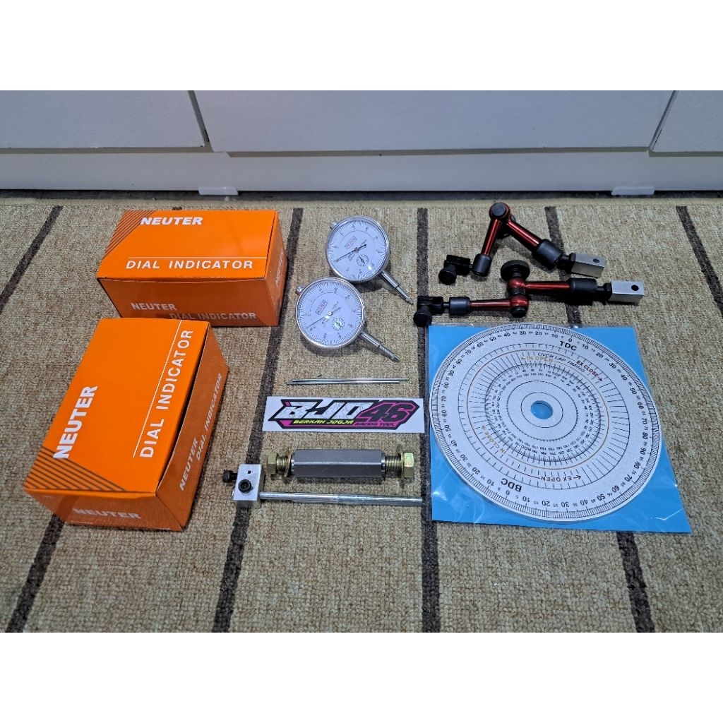 

Dial indikator busur derajat dayel set stand dial breket busur nokes as racing busur durasi degree wheel disc cam dial neuter non top piston