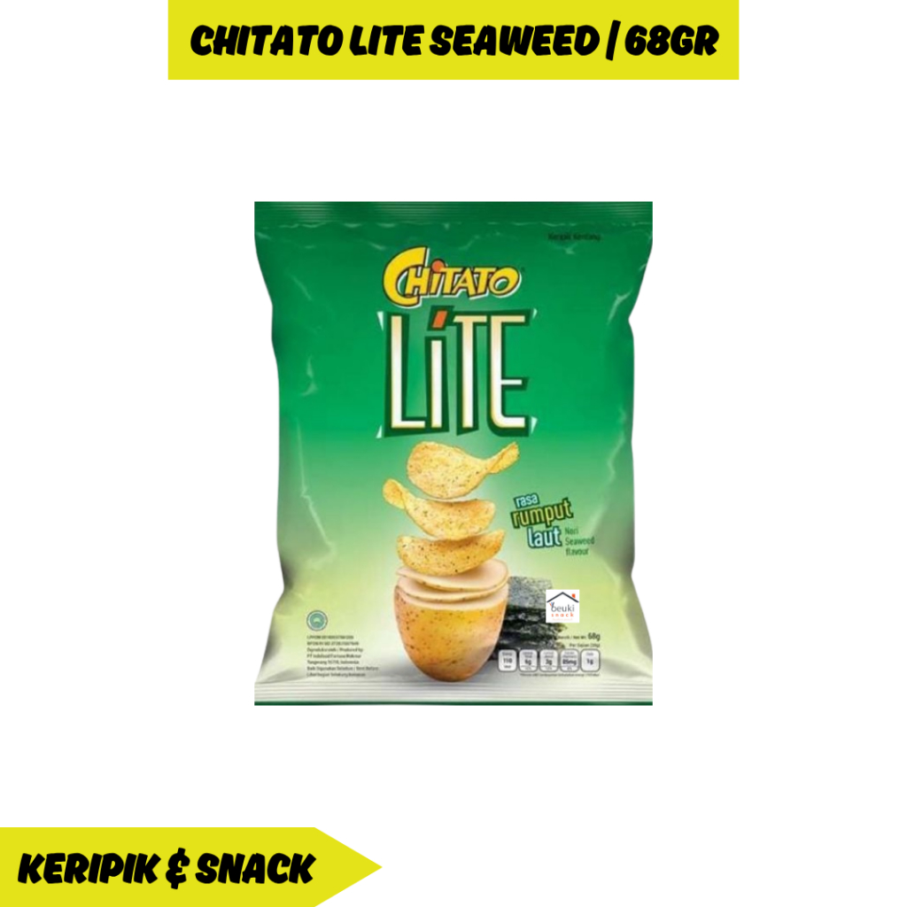

Chitato Lite Rumput Laut Keripik Kentang Tipis Kemasan Besar 68gr