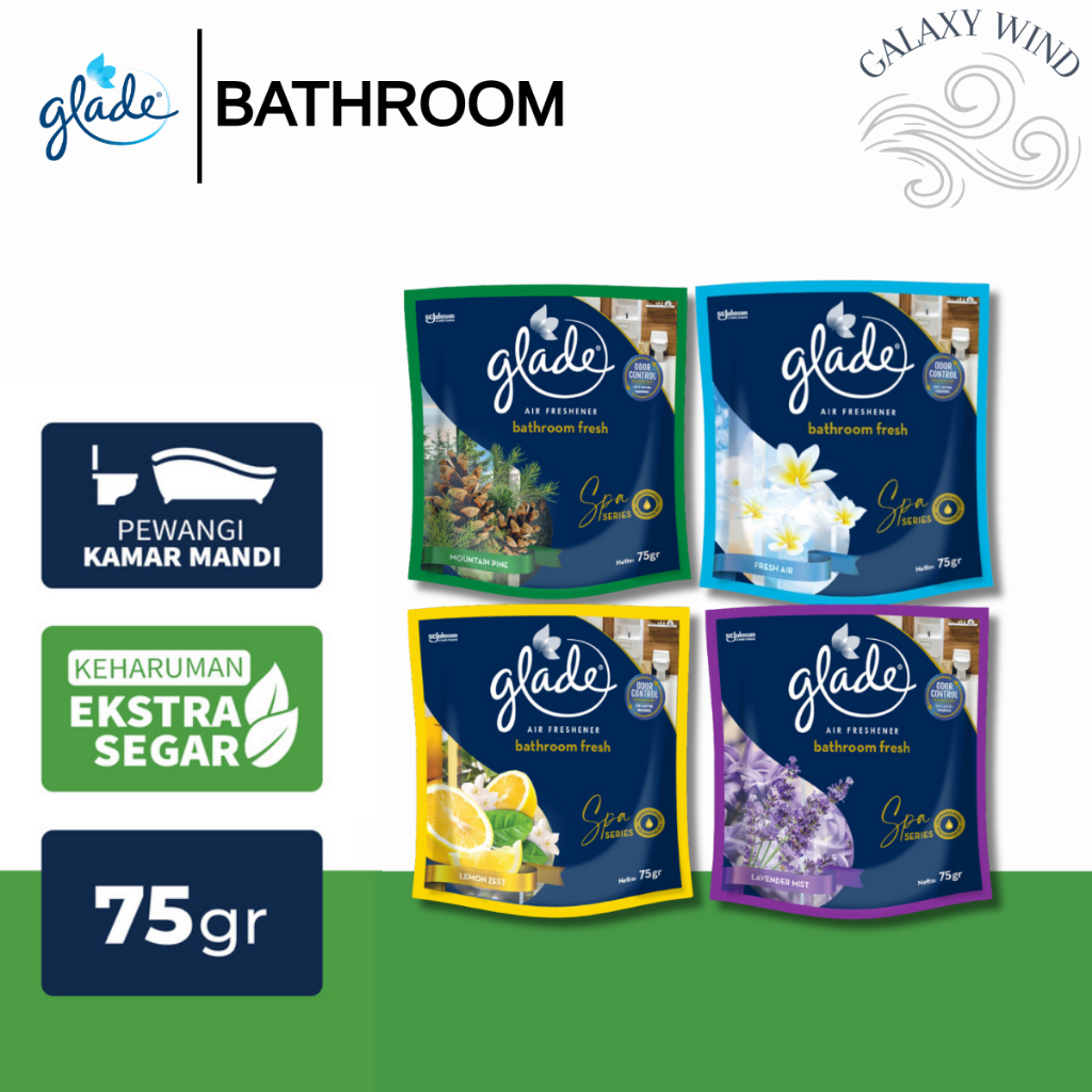 GLADE Bathroom Kamar Mandi - Pewangi Kamar Mandi