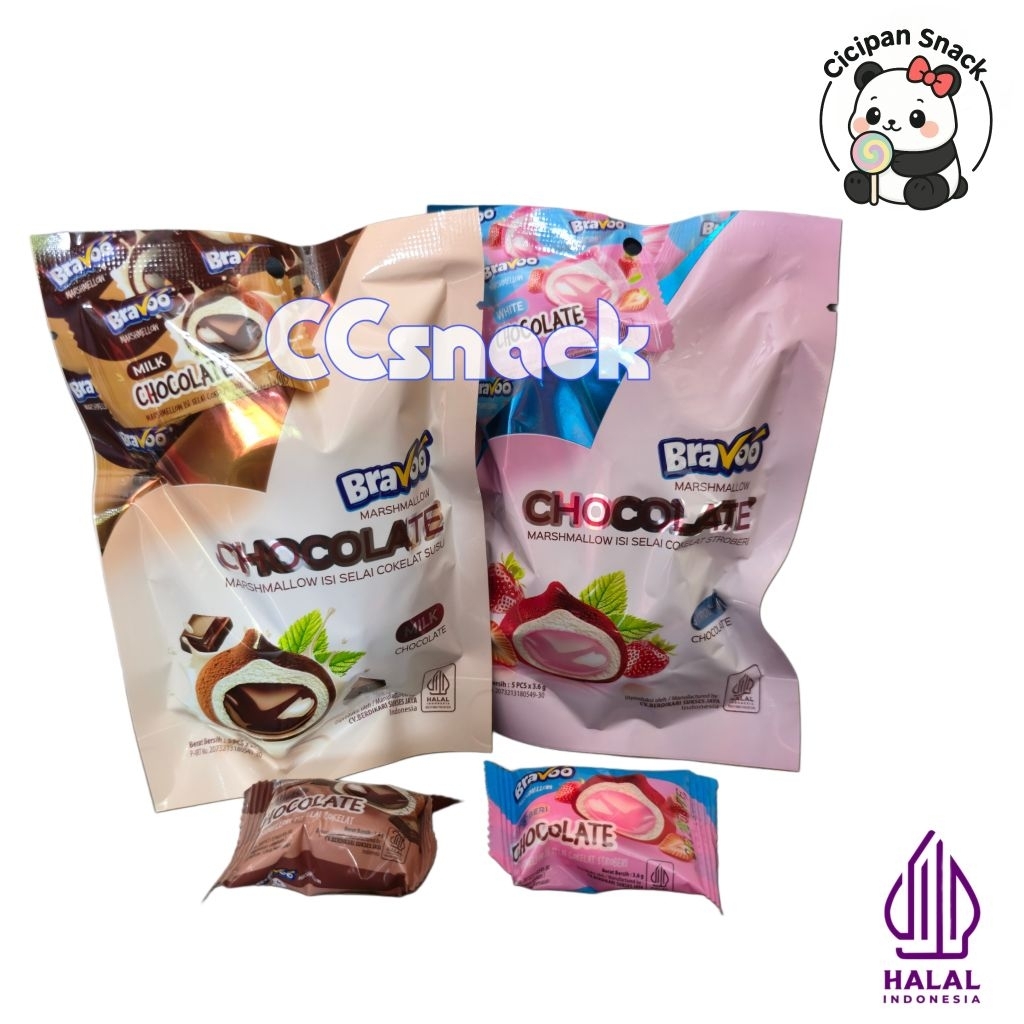 

BRAVOO MOCHI MARSHMALLOW PAK ISI 5