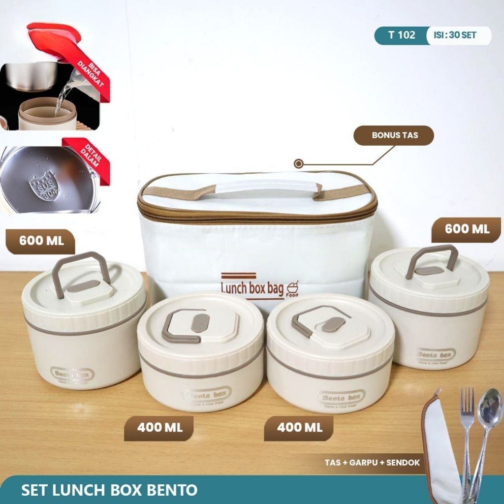 kotak bekal/rantang makanan/lunchbox/kotak bekal stainless