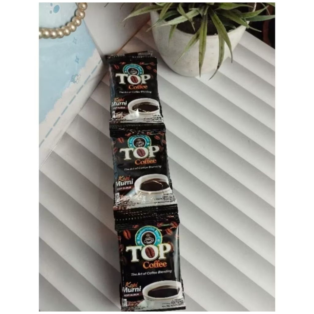 

(1 RENCENG ISI 10 SACHET) KOPI TOP MURNI 7GR