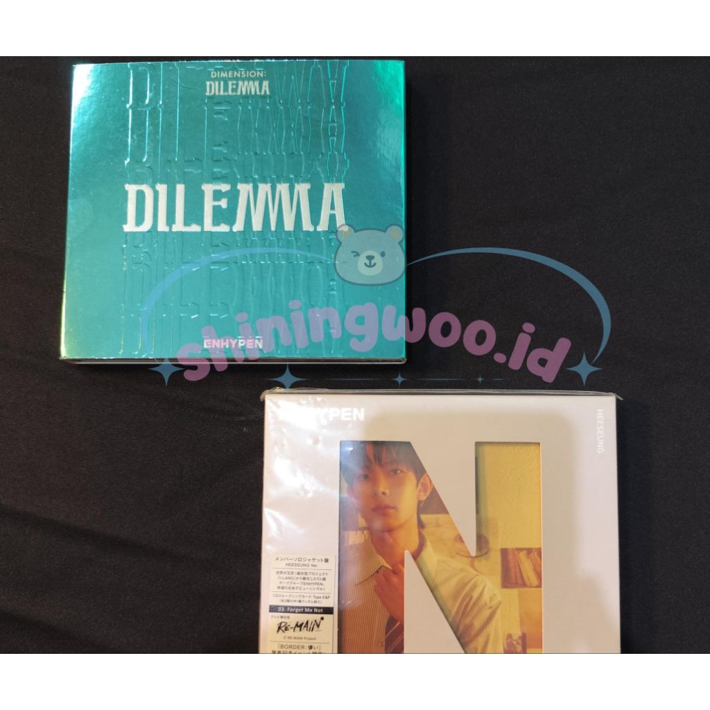 album only enhypen hakanan soljack heeseung dilemma essential ver