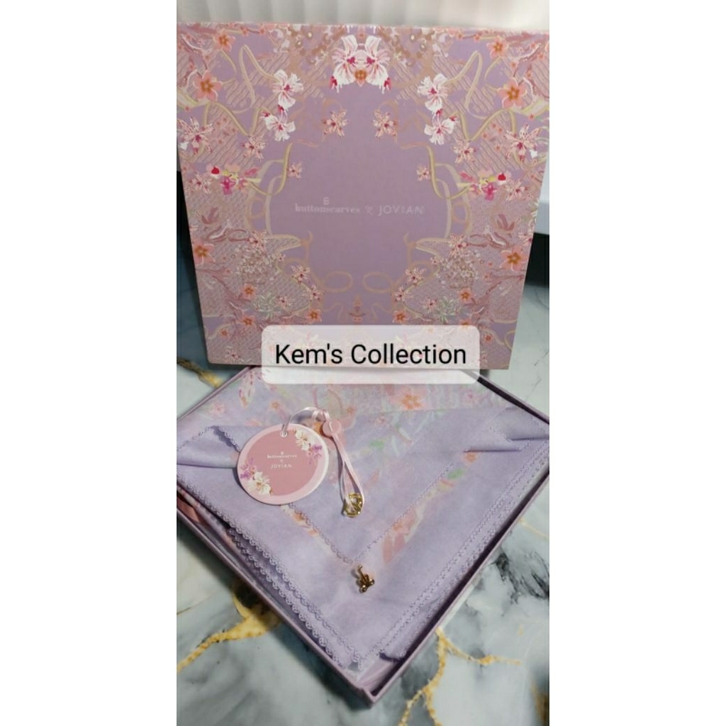 Buttonscarves Paradiso Lavender Scarf