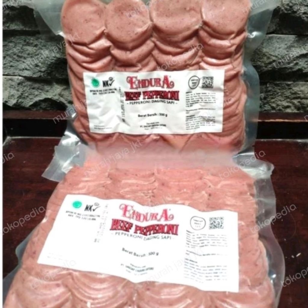 

Beef Pepperoni / Daging Sapi Pepperoni A 500 Gr.