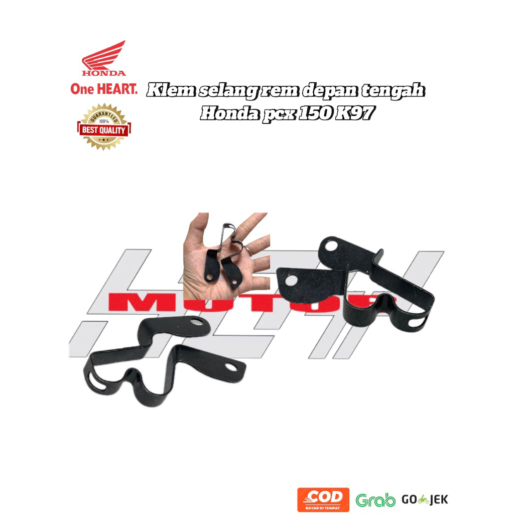 klem selang rem depan tengah honda pcx 150 K97