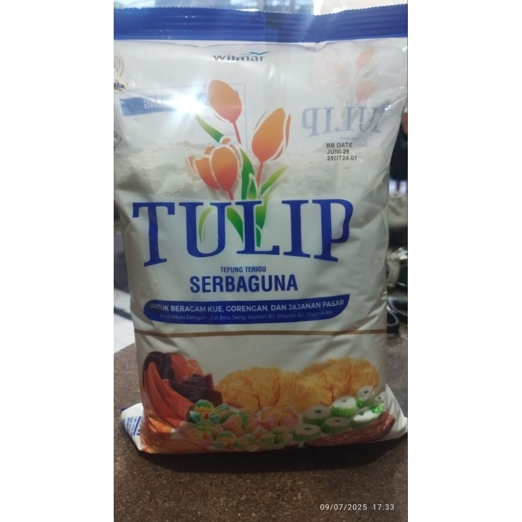 

terigu tulip kemasan 1 kg