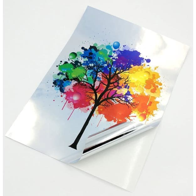

BAHAN LABEL STIKER INKJET SILVER METALIK WATER PROOF