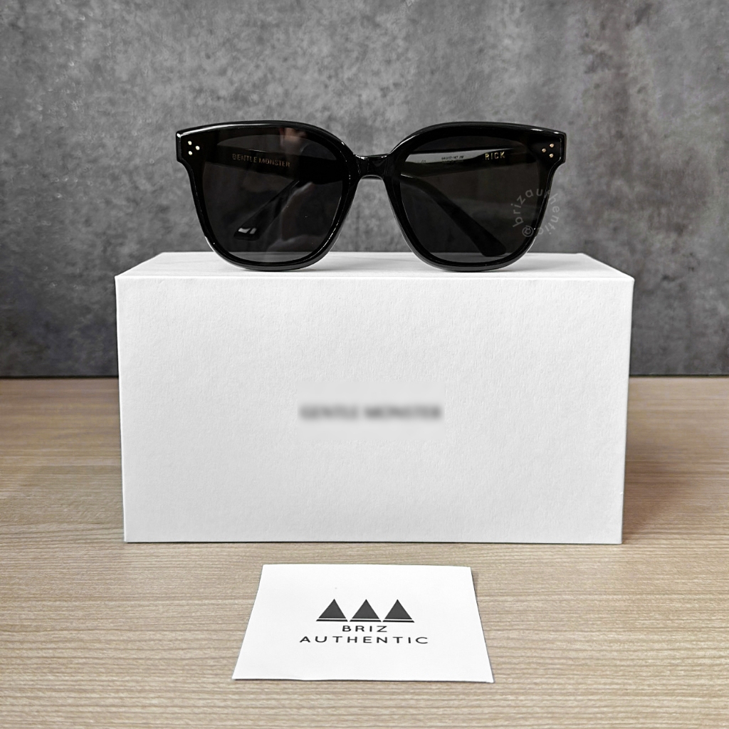 Kacamata Fashion Pria Wanita GM Rick 01 Black Glasses / Kacamata / Sunglasses 100% ORIGINAL