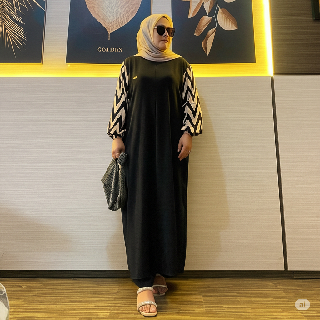 Gamis dress terbaru 2025 Sarah