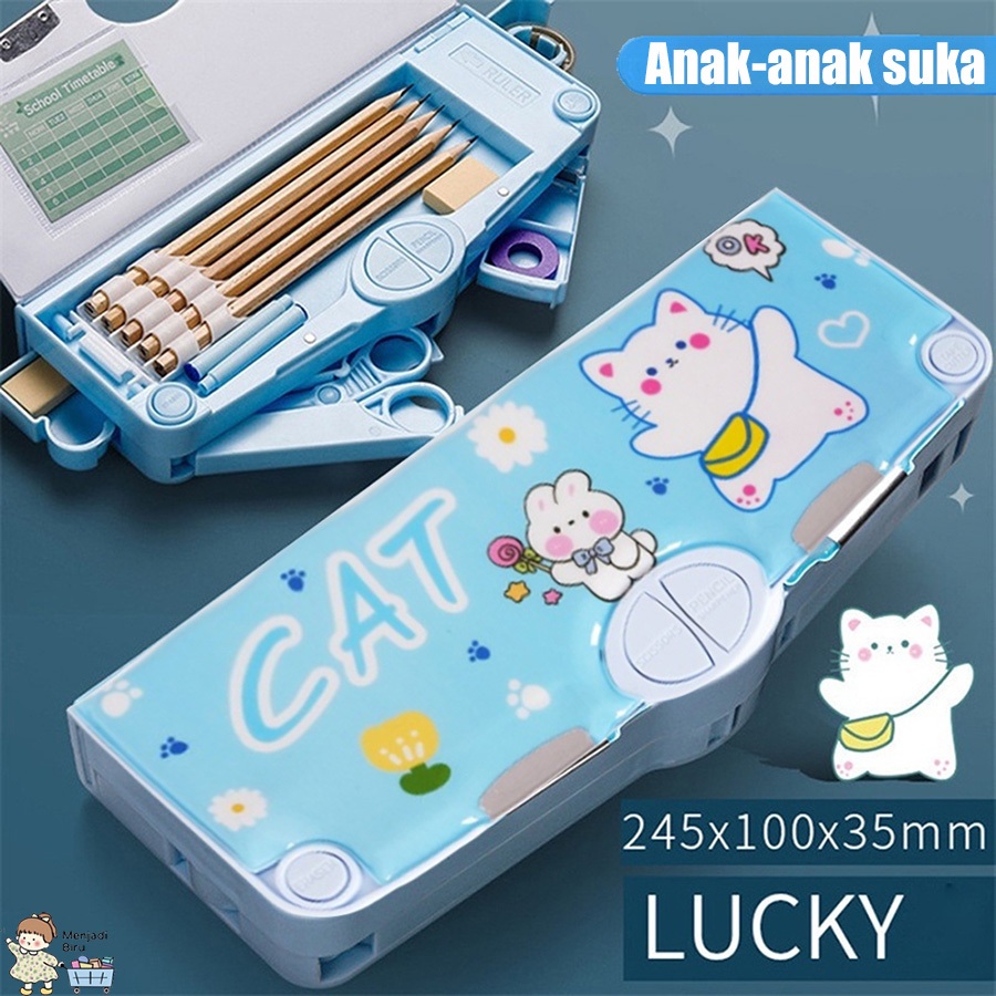 

Kotak Alat Tulis Astronot Multifungsi untuk Anak – Tempat Pensil + Penghapus + Gunting + Penggaris