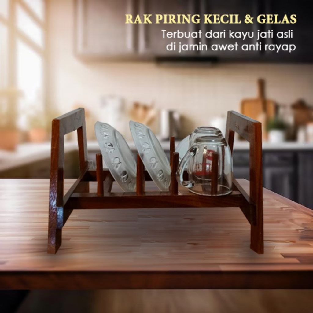 Rak piring dan gelas