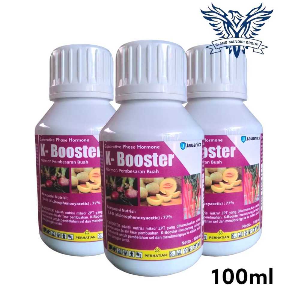 Pupuk K-Booster 100ml Hormon Pembesar buah javanica