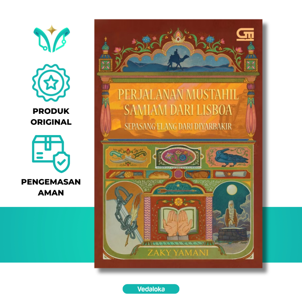 Novel Perjalanan Mustahil Samiam dari Lisboa: Sepasang Elang dari Diyarbakir (Zaky Yamani) - Origina