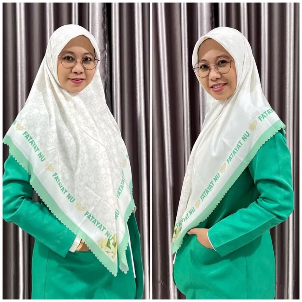 HIJAB FATAYAT MELATI JASMINE HIJAB SERAGAM FATAYAT