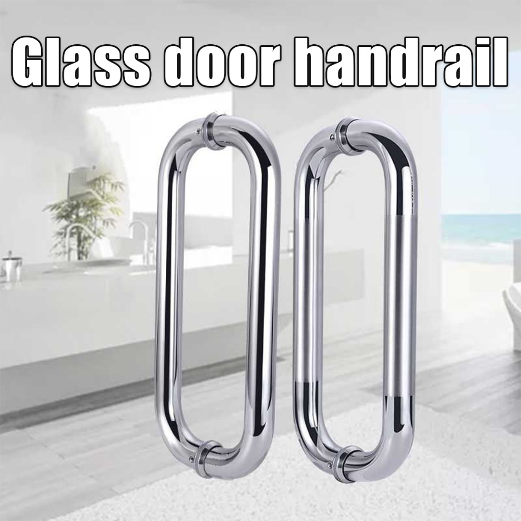 Gagang kamar mandi stainless steel Gagang pintu geser Gagang pintu kamar mandi kaca geser Gagang kam