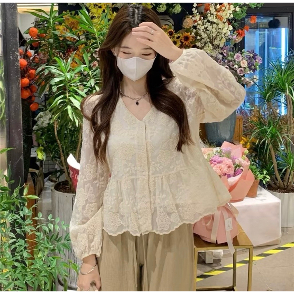 [PRELOVED] blouse brukat