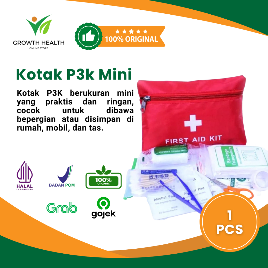 Kotak P3k Mini, Kotak Obat, Kotak P3k Tas, First Aid Kit, Mini Kotak P3k , Kotak P3k Pocket