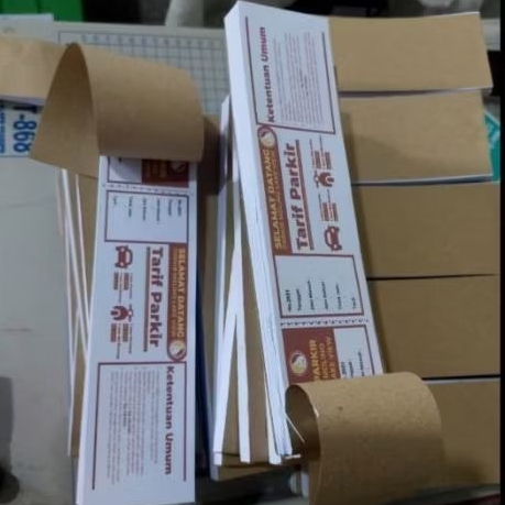 

KUPON/TIKET/KARCIS CUSTOM SESUAI KEINGINANMU MINIMAL PEMESANAN 10 BUKU