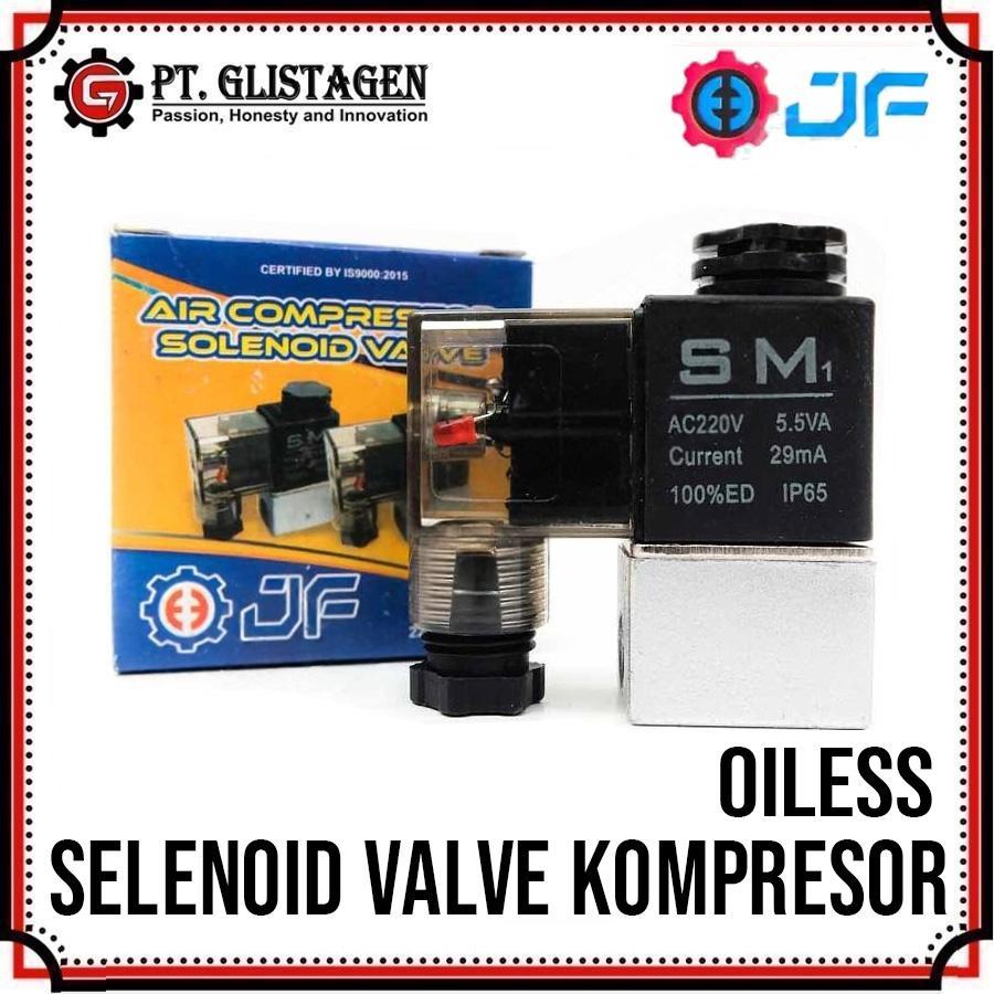 Selenoid Valve Kompresor Oilles Valve Kompressor tanpa Oli Oil Les Silent
