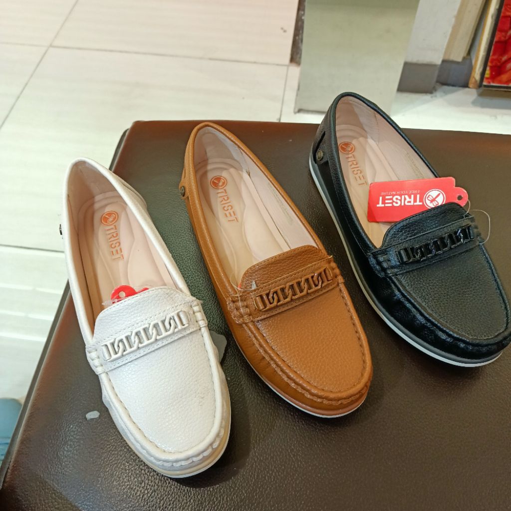 sepatu wanita loafer TRISET original matahari