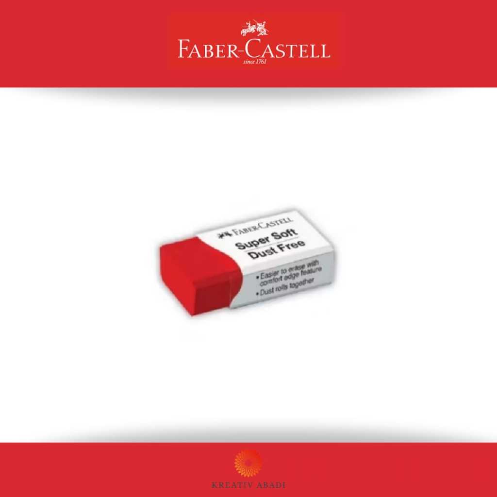 

Dust Free Eraser Small Red