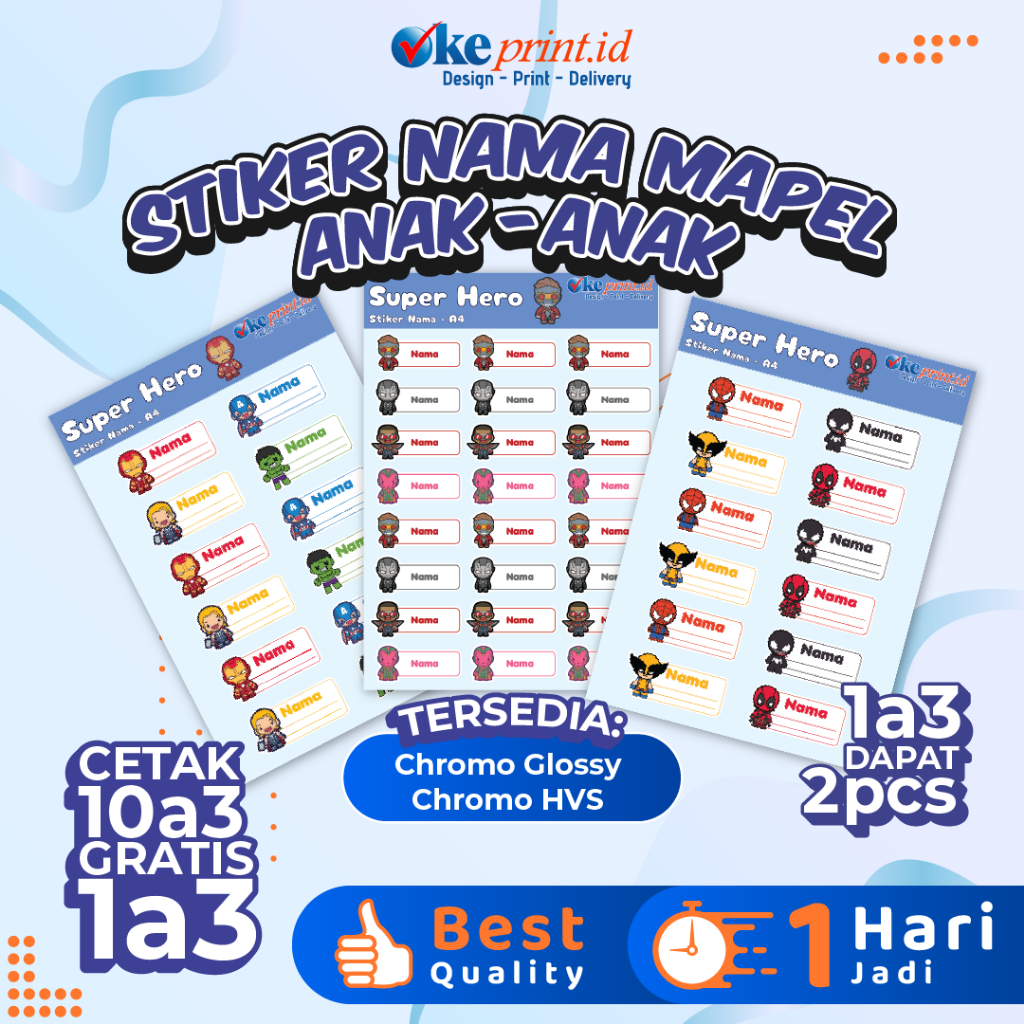 

Stike Label Anak Sekolah | Stiker Label Custom Nama | Stiker Nama Lucu CODE C (Tanpa Po)