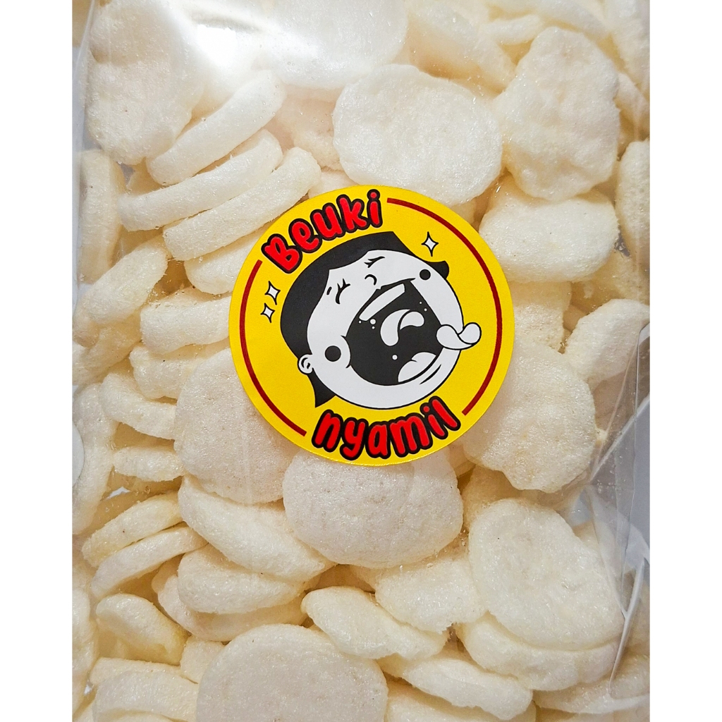 

[BEUKI NYAMIL] - Kerupuk Kemplang Koin | Ikan, Udang | Premium, Gurih, Renyah