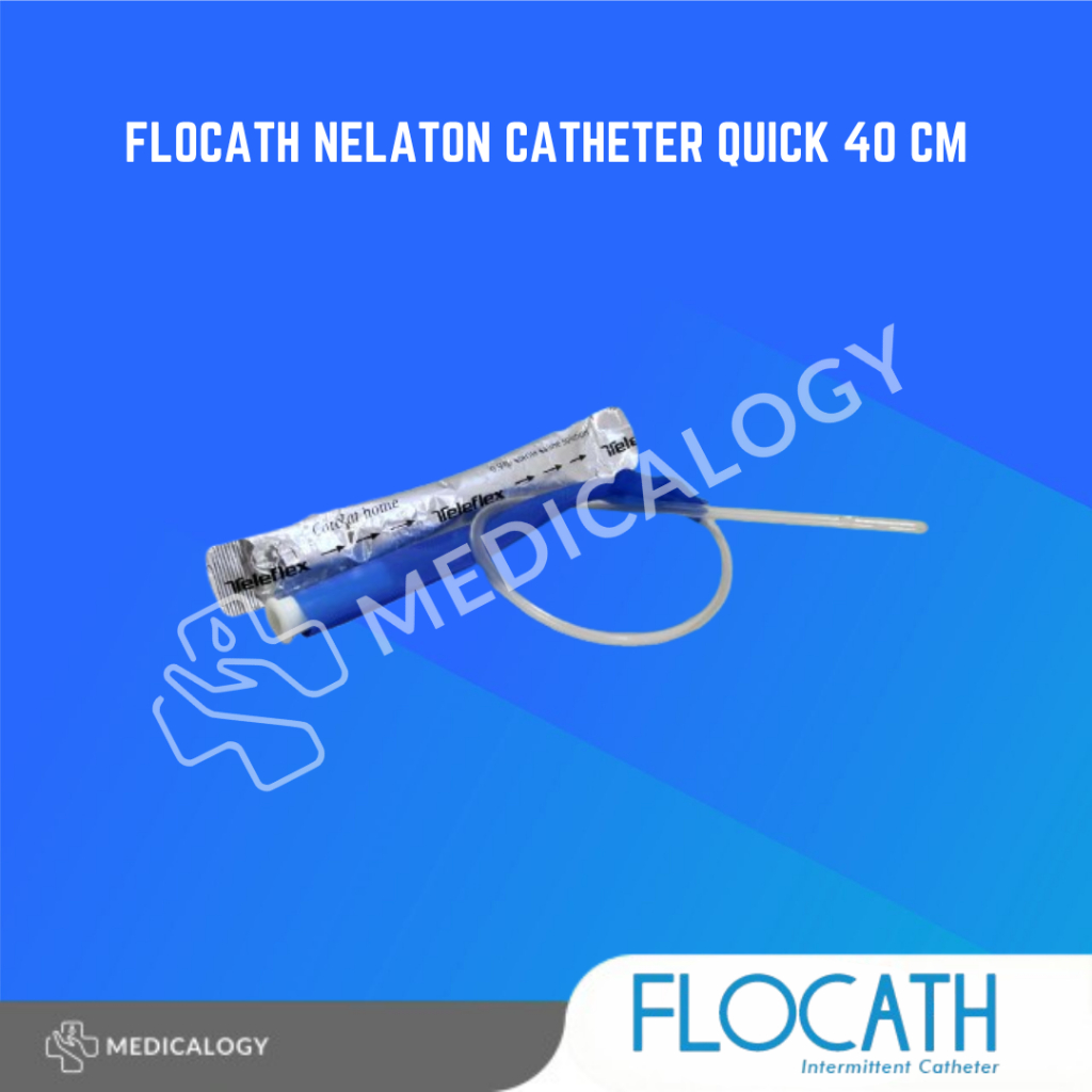 Flocath Nelaton Catheter Quick 40 cm Kateter Nelaton Per Pcs