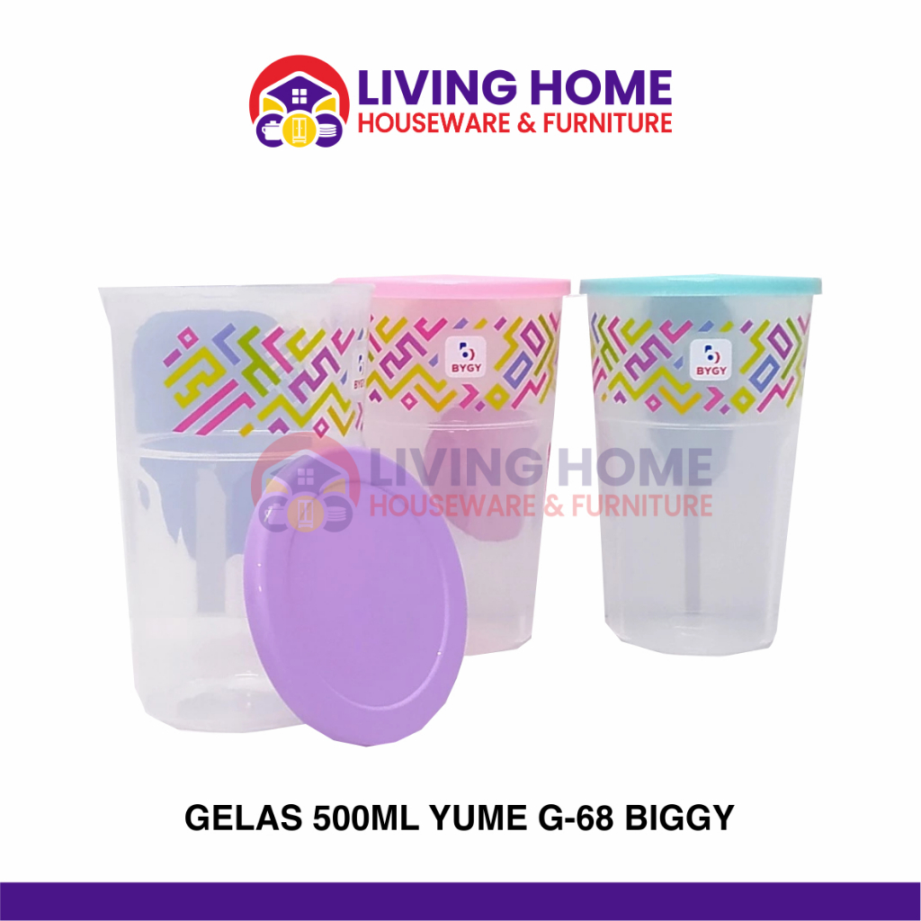 Gelas Minum Plastik - Gelas Tutup Cangkir - Gelas Plastik - Waterjar - Botol Minum