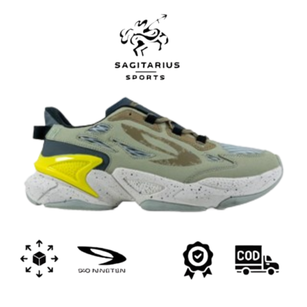 910 Sepatu Sportstyle LYNX RV-LITE ABU-ABU/HIJAU-CANARY