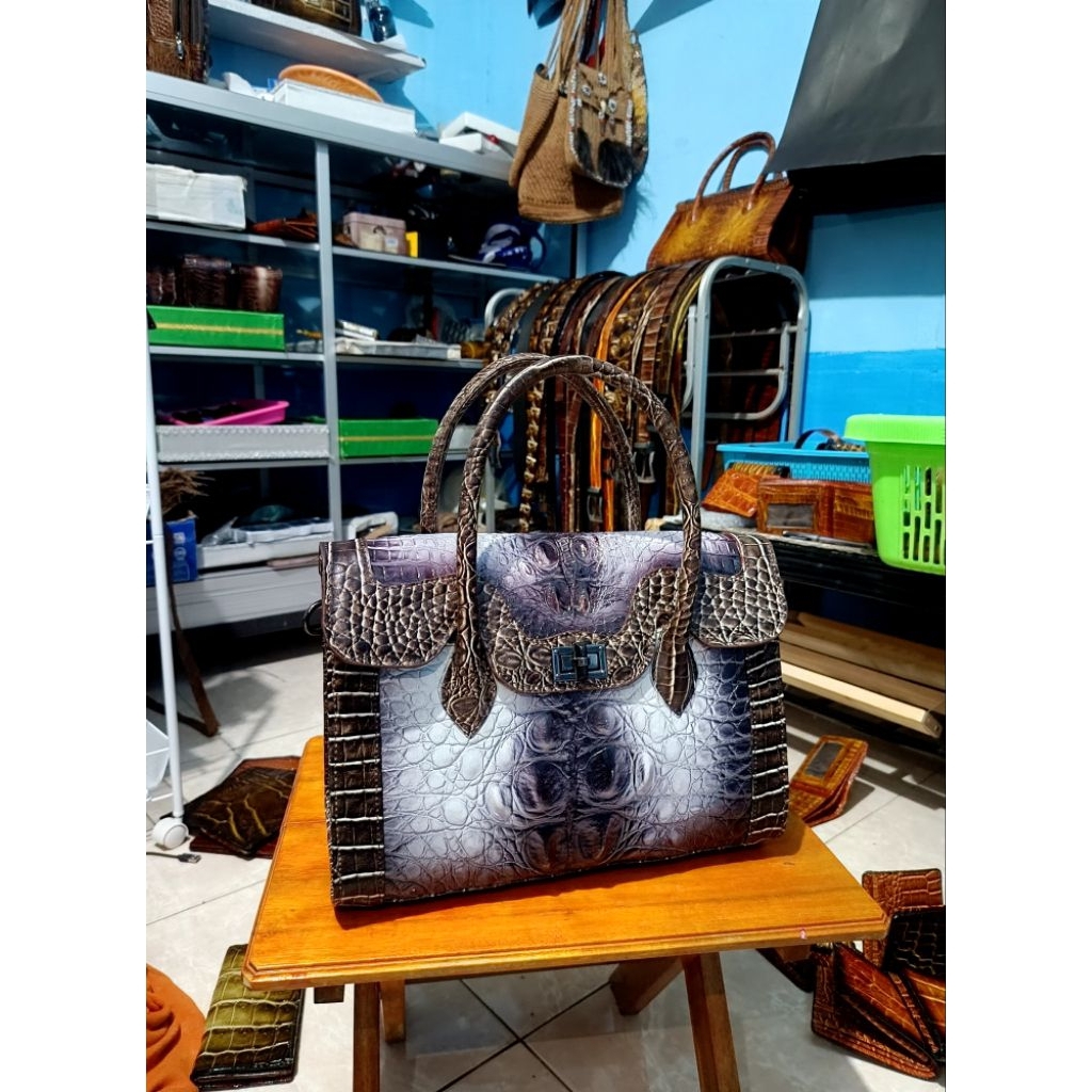 Tas Wanita Kulit Buaya Original 2025