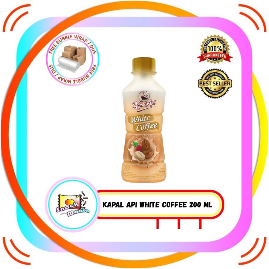 

Kapal Api Kopi White Coffee Kopi Siap Minum Botol PET ~ 200 ml