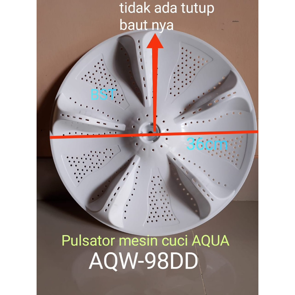 BALING PULSATOR MESIN CUCI AQUA TOP LOADING MODEL AQW-78DD AQW-88DD AQW-89DD AQW-77DD AQW-81DD AQW-9