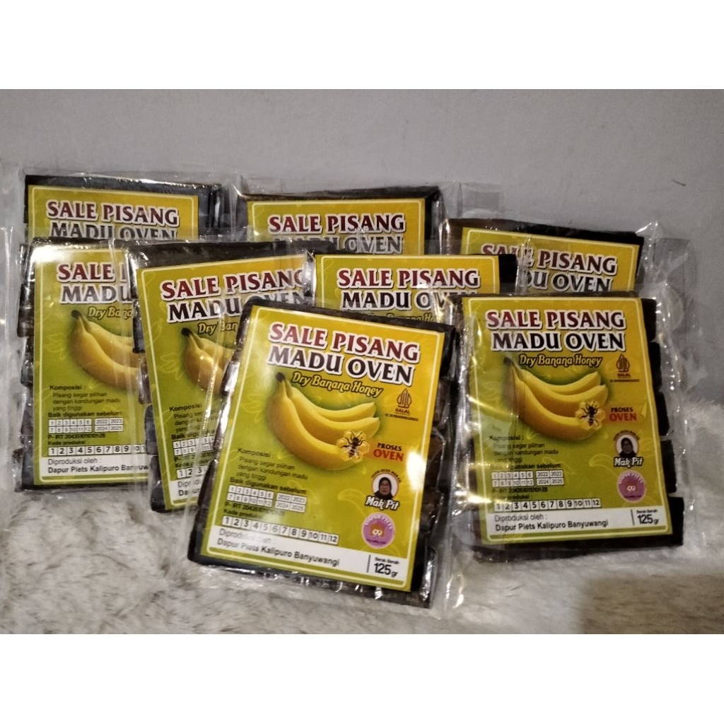 

Sale Pisang Madu Oven Dapur Piets