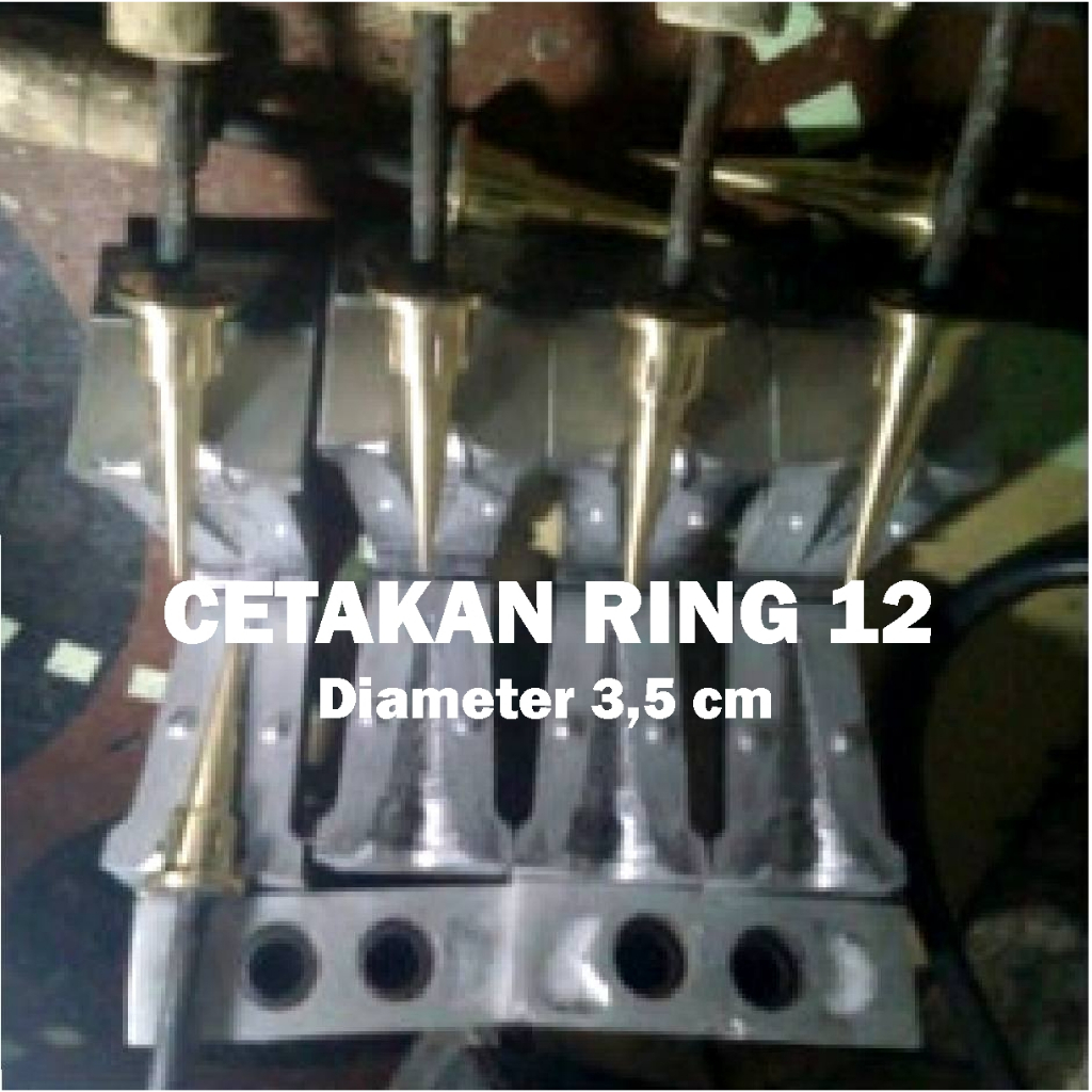 Cetakan Cone Es Krim Ring 12 Diameter Cone 3,5 cm Kondisi Second 95% Siap Pakai