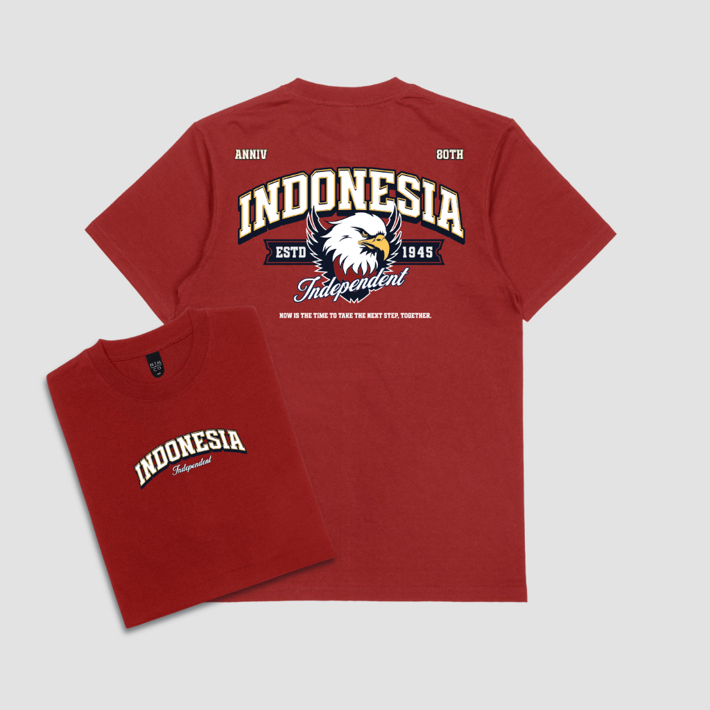 Kaos Nimco Vision IDN 7024 Independence - Kaos pria distro original 100%