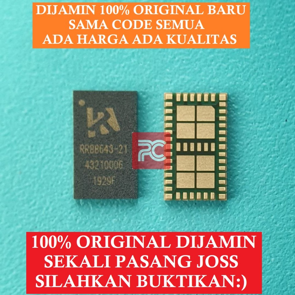 IC RF RR88643-21 Realme C11 - C20 - C30S - C31 - C35 Org Tested