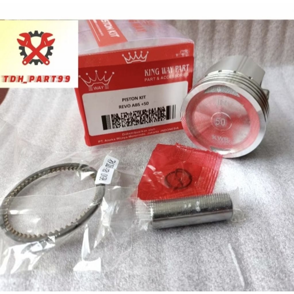 Piston Kit Set Honda Revo Absolute, Blade, Supra fit Original
