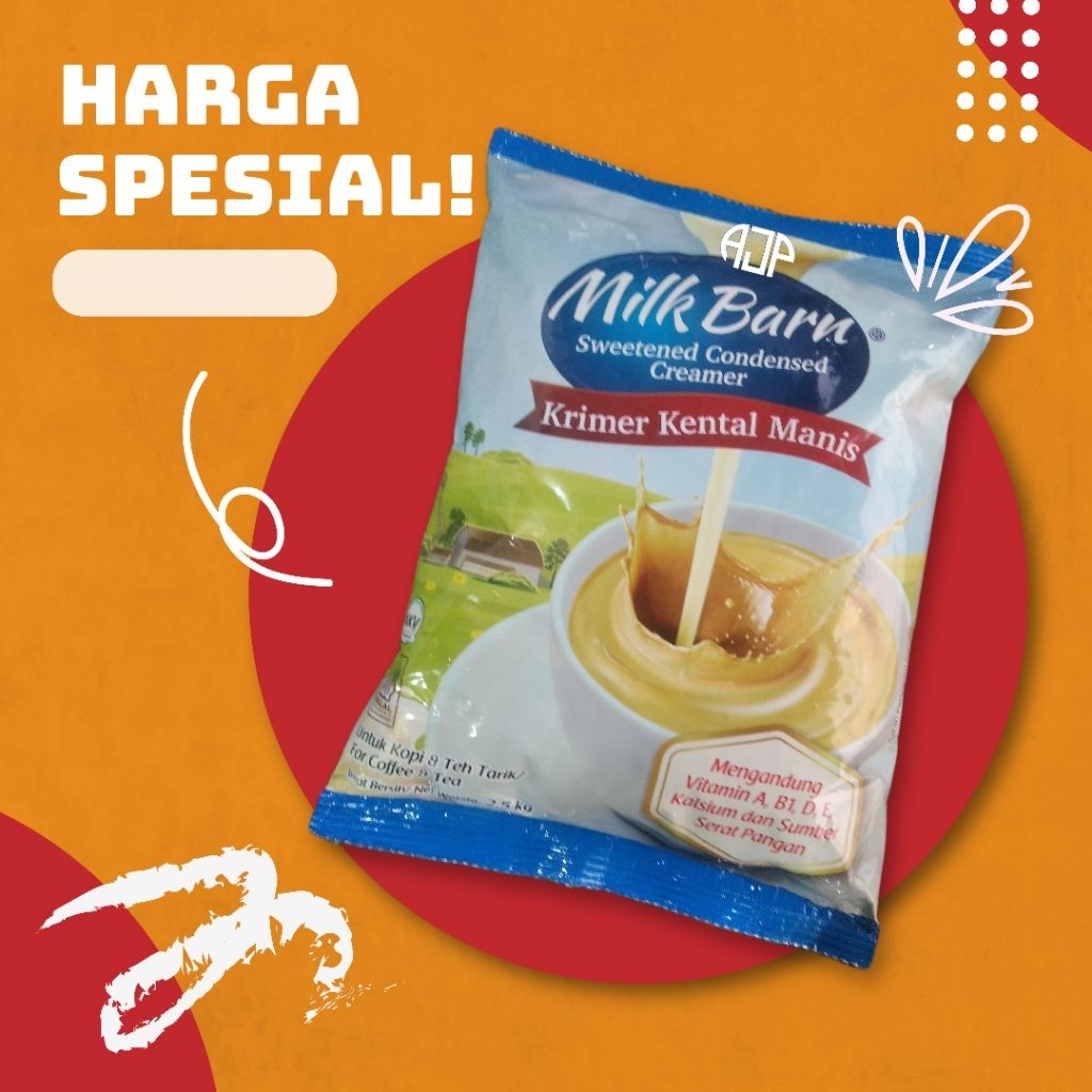 

Milk Barn Kental Manis Bantal 2,5 kg